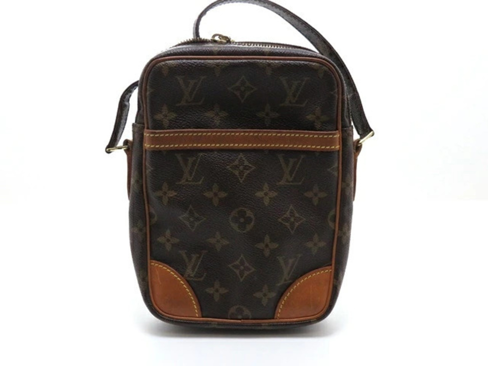 LOUIS VUITTON Danube Shoulder Bag LV Monogram